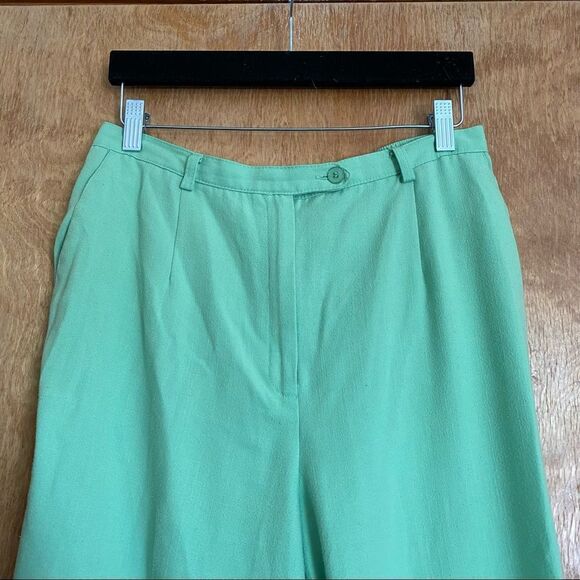 Green Slouchy Summer Pants - Picture 6 of 10